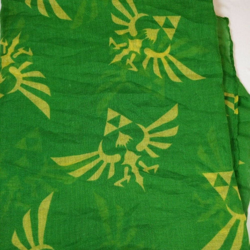 Bioworld Official Legend Of Zelda Triforce Scarf